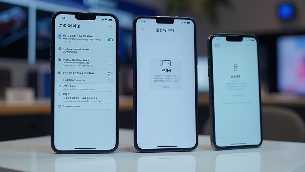 10가지 eSIM 지원폰의 매력, 2025년 최신 모델 소개