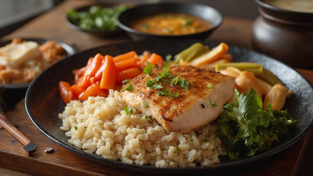 점심 다이어트 식단의 놀라운 영양 비율과 혜택