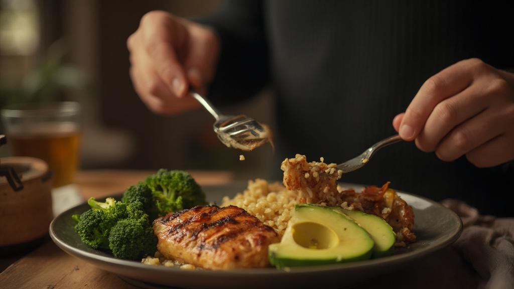 남자 저녁 다이어트 식단으로 건강하고 슬림한 몸매 유지하기