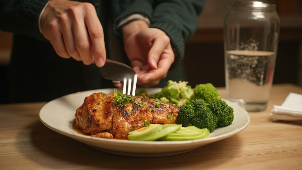 남자 저녁 다이어트 식단으로 건강하고 슬림한 몸매 유지하기